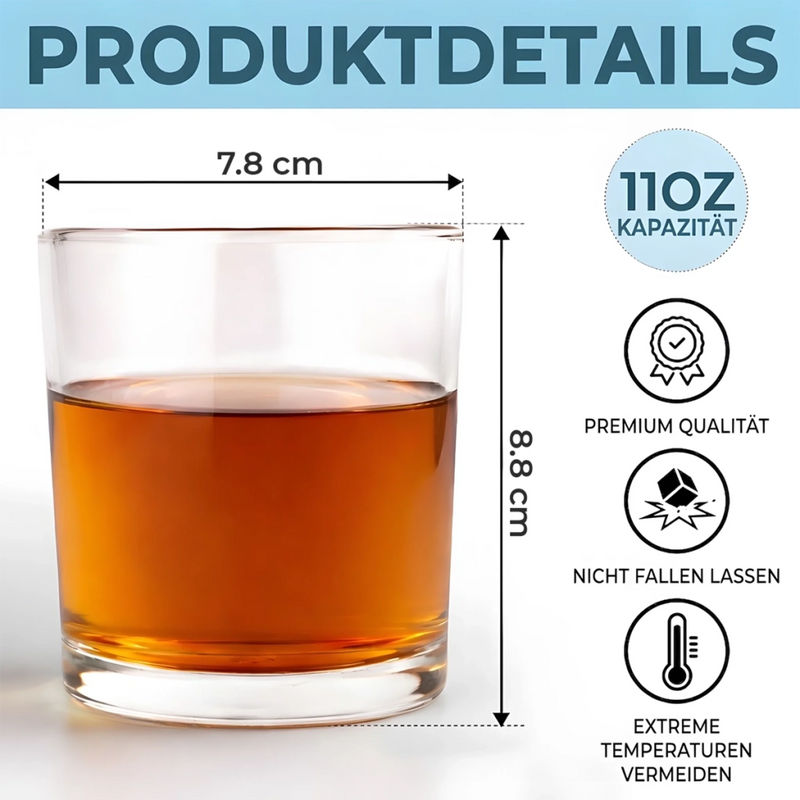 Personalisiertes Whiskyglas – Geburtstagsgeschenk Für Papa – Deins für immer ohne Rückgabe