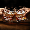 Personalisierte Whiskyglas – Geschenk für Bruder – Bester Bruder aller Zeiten