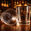 Personalisiertes Whiskyglas – Geburtstagsgeschenk Für Bruder, Beste Freunde – Einmal Brüder, nie getrennt