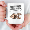 Personalisierte Tasse – Vatertagsgeschenk für Papa, Opa – Der beste Papa der Welt