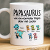 Personalisierte Tasse – Vatertagsgeschenk für Papa, Opa – Der coolste Papa