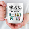 Personalisierte Tasse – Vatertagsgeschenk für Papa, Opa – Der coolste Papa