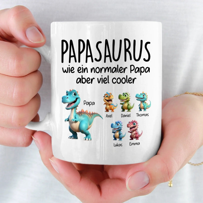 Personalisierte Tasse – Vatertagsgeschenk für Papa, Opa – Der coolste Papa