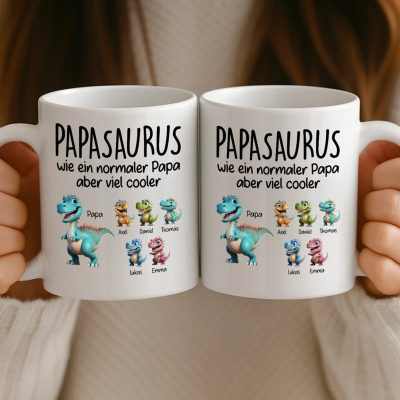 Personalisierte Tasse – Vatertagsgeschenk für Papa, Opa – Der coolste Papa