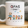 Personalisierte Tasse – Muttertagsgeschenk für Papa, Opa – Papas kleine Gang