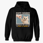 Personalisiertes Unisex-T-Shirt – Geschenk für Katzenliebhaber, Katzenbesitzer – Mit Katzen ist alles besser