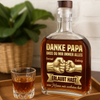 Personalisierte Whiskyflasche – Vatertagsgeschenk Für Papa – Danke Papa du warst immer auf meiner Seite
