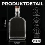 Personalisierte Whiskyflasche – Geschenke für Brüder – Brüder nichts trennt uns