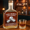 Personalisierte Whiskyflasche - Geschenk für Bruder - Es Gibt Keinen Unterschied, Immer Ein Bruder