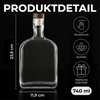 Personalisierte Whiskyflasche - Geschenk für Bruder - Es Gibt Keinen Unterschied, Immer Ein Bruder