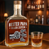 Personalisierte Whiskyflasche - Vatertagsgeschenk
Für Papa, Opa - Bester Opa, Papa Aller Zeiten