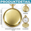 Personalisierte goldene Taschenuhr – Geschenk für Sohn – Du bist mein Stolz
