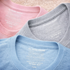 Personalisiertes Unisex-T-Shirt mit Innenkragen-Druck – Muttertagsgeschenke für Mama, Oma – Für immer Ich liebe dich