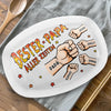 Personalisierte Grillplatte – Vatertagsgeschenk für Papa, Opa – Bester Papa aller Zeiten