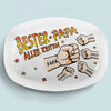 Personalisierte Grillplatte – Vatertagsgeschenk für Papa, Opa – Bester Papa aller Zeiten