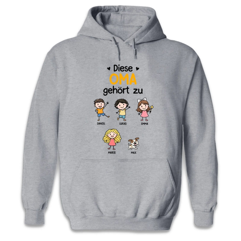 Personalisiertes Unisex-T-Shirt – Muttertagsgeschenk für Oma – Diese Oma ist vergeben