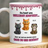 Personalisierte Tasse – Geschenk für Katzenliebhaber, Katzenbesitzer – Jetzt gehörst du uns