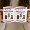 Personalisierte Tasse – Geschenk für Katzenliebhaber, Katzenbesitzer – Jetzt gehörst du uns