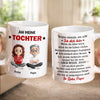 Personalisierte Tasse – Geschenk für Sohn, Tochter – Vergiss nie meine Liebe zu dir