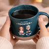 Personalisierte Keramiktasse – Geschenk für Sohn, Tochter – Vergiss nie meine Liebe zu dir