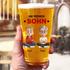 Personalisierte Bierglas – Geschenk für Sohn, Tochter – Vergiss nie meine Liebe zu dir
