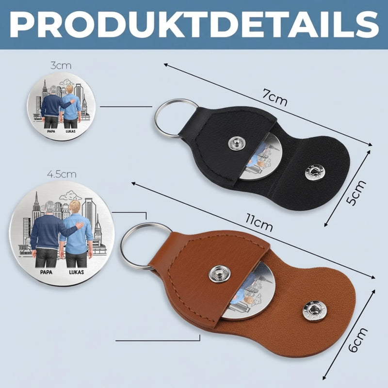 Personalisierter Taschenknuddler – Geschenk für Sohn – Du bist mein Zuhause