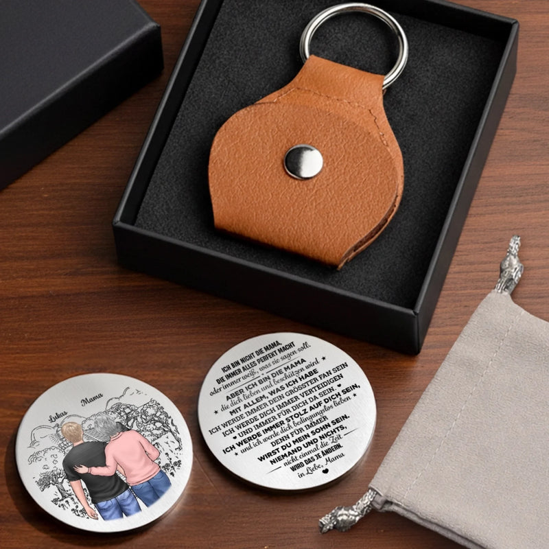 Personalisierter Taschenknuddler – Geschenk für Sohn – Immer in meinem Herzen