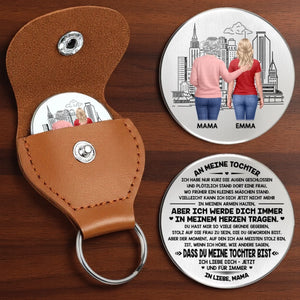 Personalisierter Taschenknuddler – Geschenk für Tochter – Du bist mein Stolz