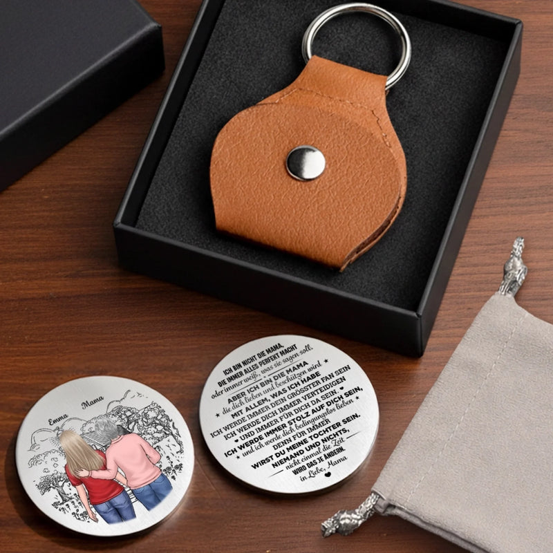 Personalisierter Taschenknuddler – Geschenk für Tochter – Ich bin stolz auf dich