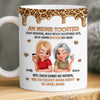 Personalisierte Tasse mit 3D-Effekt – Geschenk für Tochter – Du bist mein größtes Geschenk