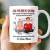 Personalisierte Tasse mit 3D-Effekt – Geschenk für Sohn – Mein Sohn, mein Stolz