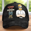 Personalisierte klassische Kappe mit Allover-print – Geschenk für Opa, Papa – Für den besten Papa der Welt