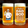 Personalisierter Bierkrug – Geschenk für Papa, Opa – Bester Dad Bod