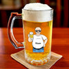 Personalisierter Bierkrug – Geschenk für Papa, Opa – Bester Dad Bod
