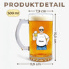 Personalisierter Bierkrug – Geschenk für Papa, Opa – Bester Dad Bod