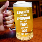Personalisierter Bierkrug – Geschenk für Papa, Opa – Prost Papa