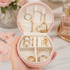 Personalisiertes Schmuckkästchen mit Griff – Geschenk für Dich selbst, Familie – Deine Schmuckbox