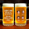 Personalisierter Bierkrug mit Foto – Geschenk für Papa, Opa – Das hast du gut gemacht