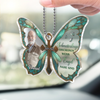 Personalisierte Acryl-Autoanhänger – Gedenkgeschenke | In liebevoller Erinnerung – Ich Bin Immer Bei Dir