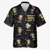 Personalisiertes Hawaiihemd – Geschenk für Opa, Papa – Dieser Opa gehört zu uns
