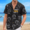 Personalisiertes Hawaiihemd – Geschenk für Opa, Papa – Seine kleine Truppe