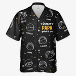 Personalisiertes Hawaiihemd – Geschenk für Opa, Papa – Seine kleine Truppe