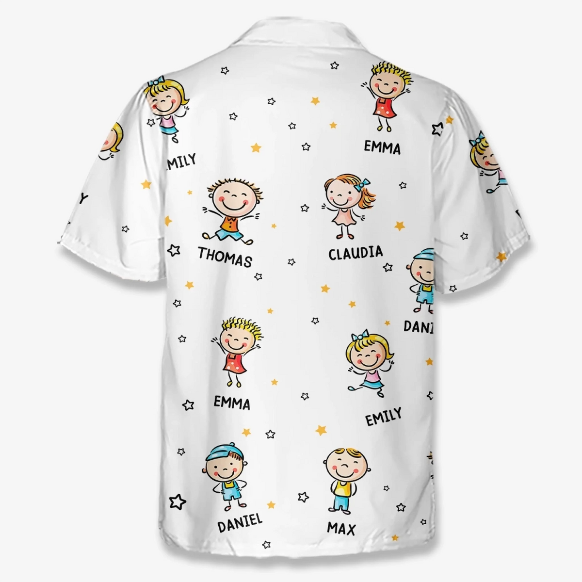 Personalisiertes Hawaiihemd – Geschenk für Opa, Papa – Super Crew