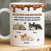 Personalisierte Tasse mit 3D-Effekt – Muttertagsgeschenk für Hundemama/Katzenmama – Für meine großartige Mama