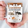 Personalisierte Tasse mit 3D-Effekt – Muttertagsgeschenk für Hundemama/Katzenmama – Für meine großartige Mama
