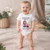 Personalisierte Babybody – Geschenk zum ersten Muttertag – Mein Glück heißt Mama