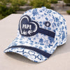 Personalisierte klassische Kappe mit Allover-print – Vatertagsgeschenk für Papa, Opa – Für den besten Papa