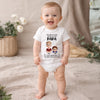 Personalisierte Babybody – Geschenk zum ersten Vatertag – Erster Vatertag als Papa