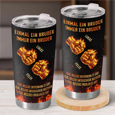 Personalisierter Becher – Geschenk für Bruder – Ein Bruder für immer