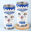 Personalisierter Becher – Vatertagsgeschenke für Papa, Opa – Alles Begann Mit Dir